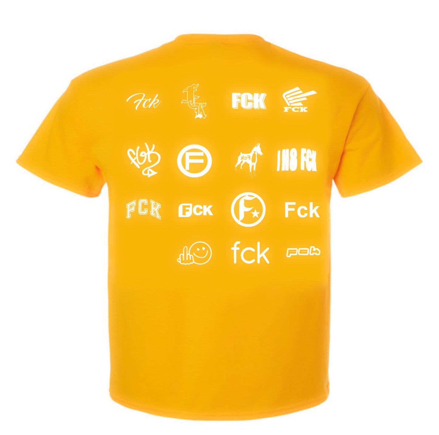 (Yellow) MAJOR LEAGUE FCKRR t shirt